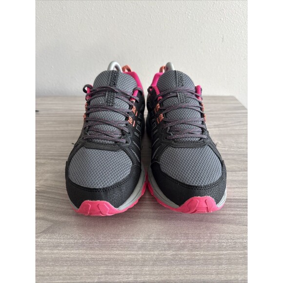 ASICS Gray And Pink Women’s Gel Venture Running Trail Shoes Size 9.5 Wide - Picture 3 of 11